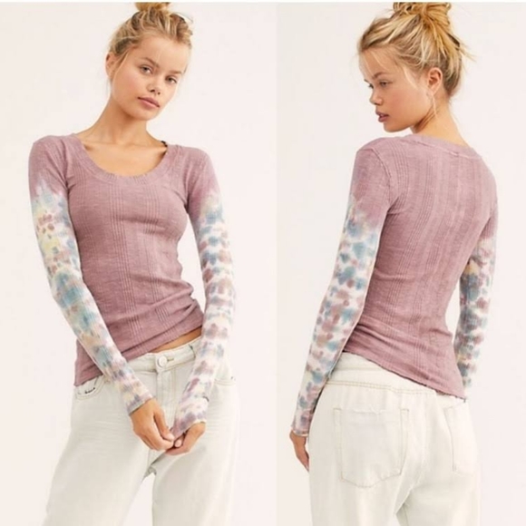 Free People Tops - Free People Boho Big Sur Shirt XL NWT